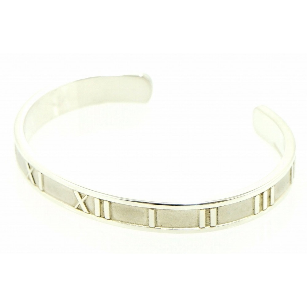 Tiffany Atlas Silver Bangle Bracelet